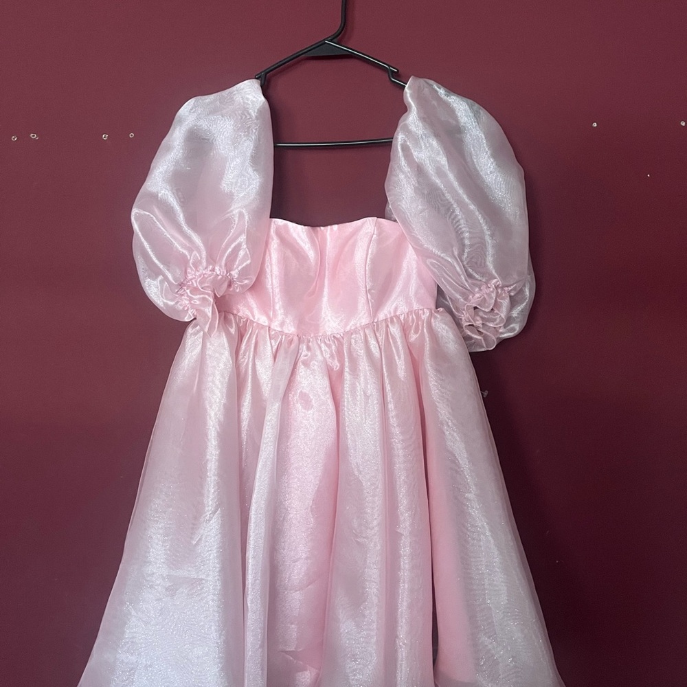 Elegant Pink Prom Dress